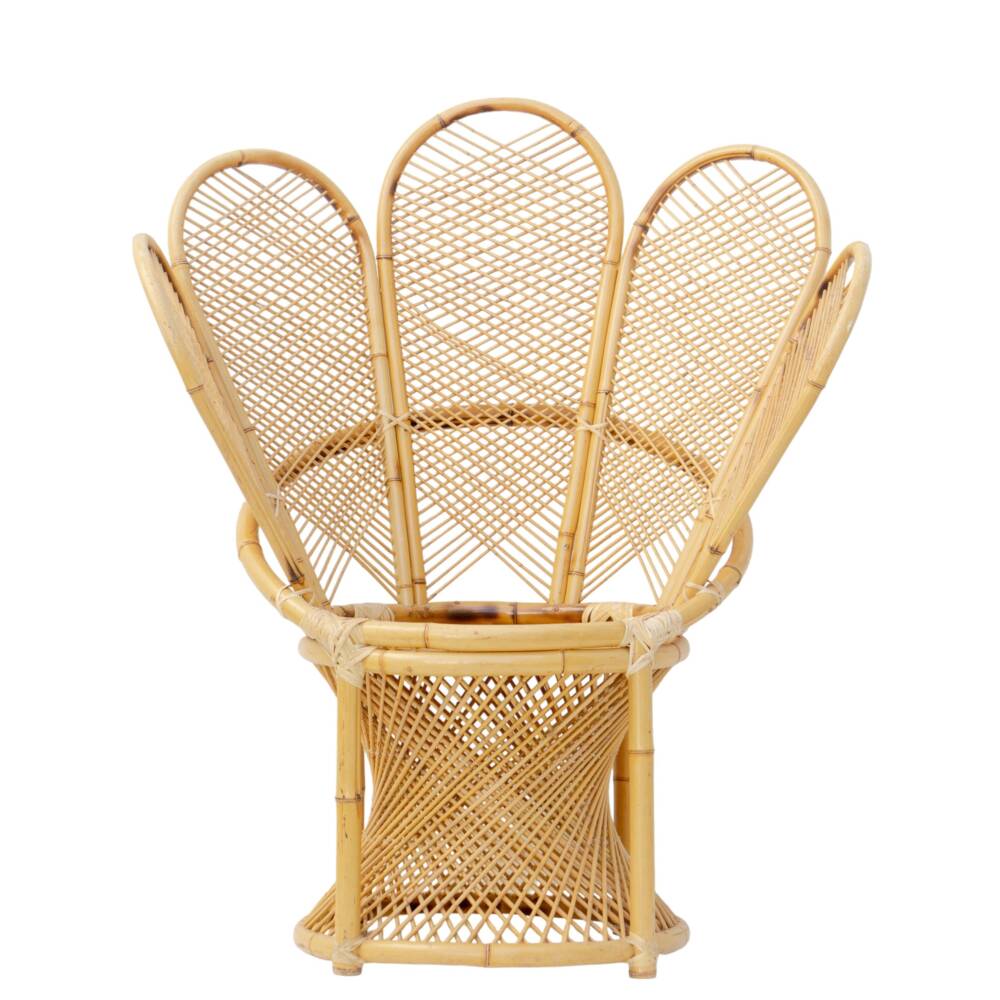 renta palm fan chair para decoracion en boda o evento wedding rentals